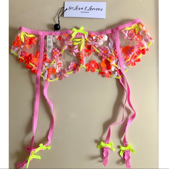 For Love And Lemons Dresses & Skirts - For Love & Lemons Summer Tide Garter Belt